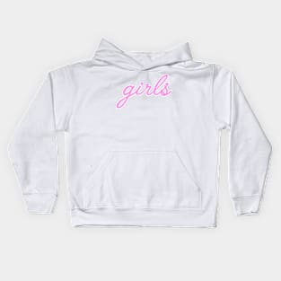 girls pink Kids Hoodie